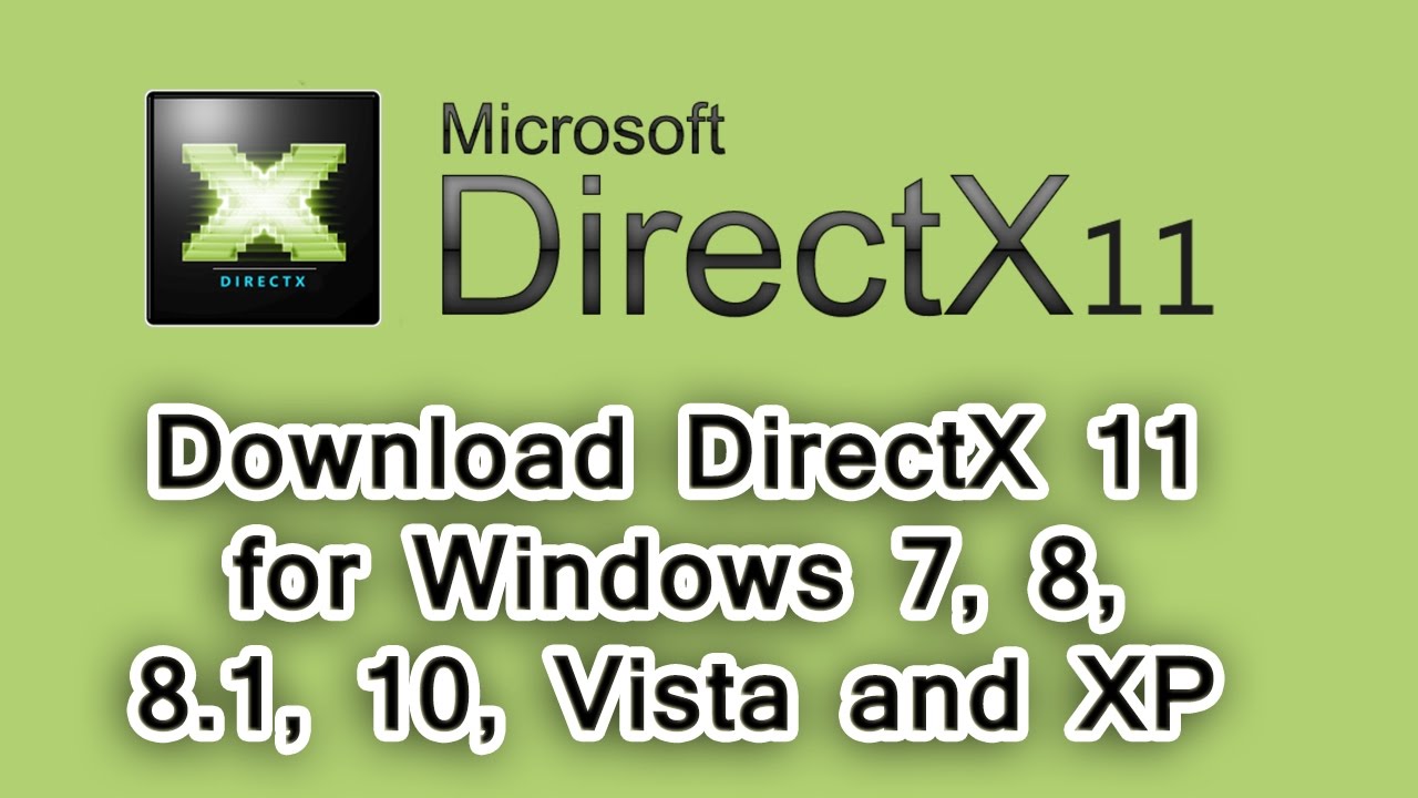 download directx 11 for windows 7 64 bits